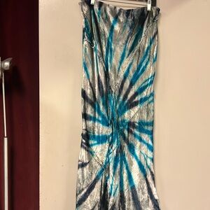 Free people velvet skirt